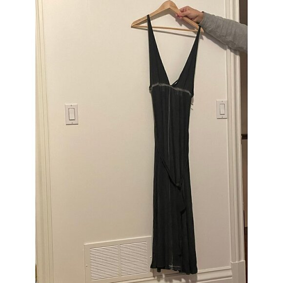 Friday's Project Dress Women Small Black Scoop Neck Belt Sleeve Less Comfortable - Picture 4 of 5